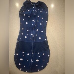 - Happiest baby navy space swaddle